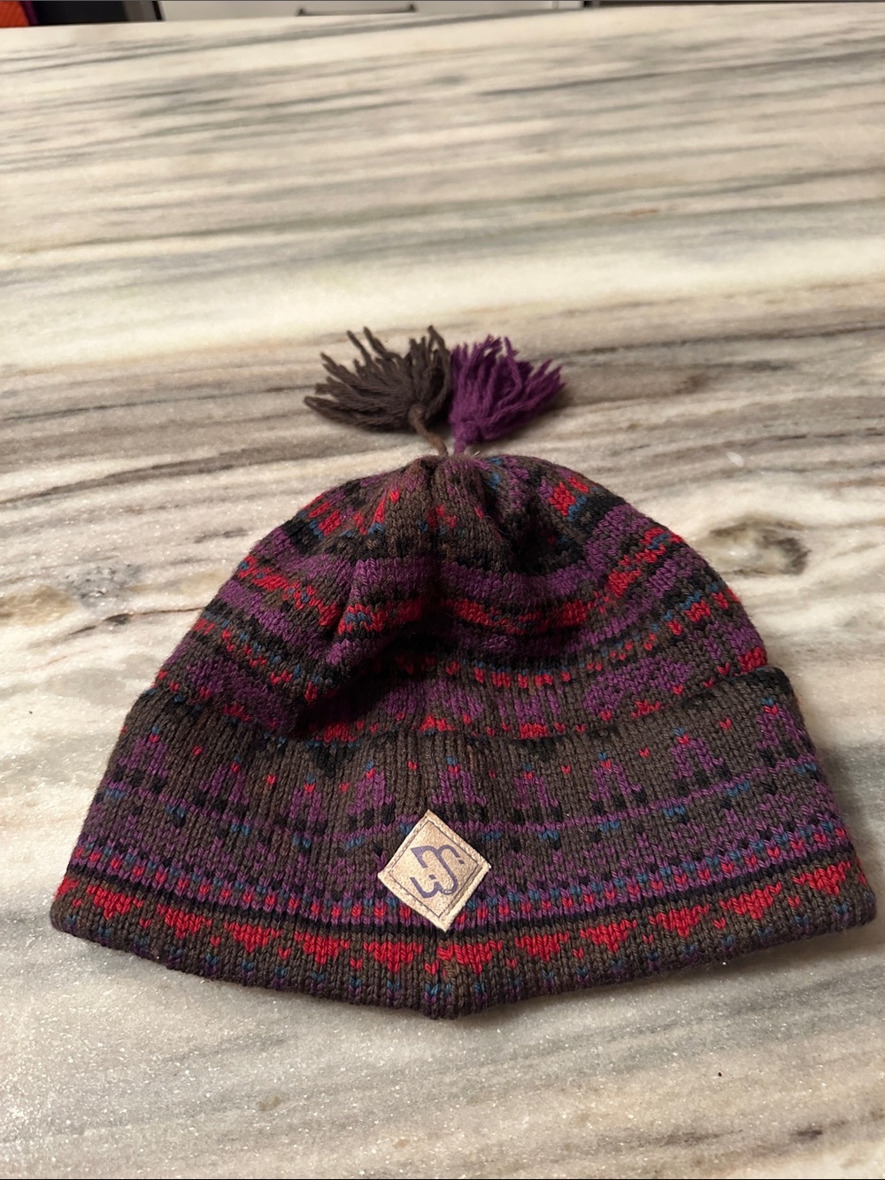 100% wool ski hat by Murray Merkley